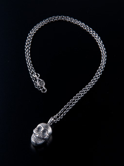 REVERSIBLE TIBETAN SKULL PENDANT