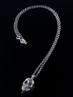 REVERSIBLE TIBETAN SKULL PENDANT