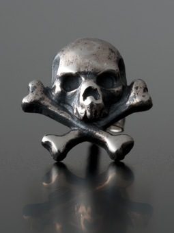 CROSS BONE EARRING
