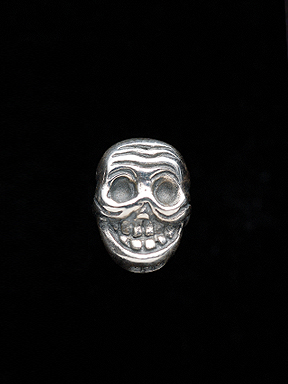 TIBETAN SKULL EARRING